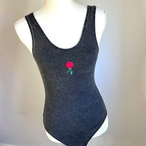 Cute Bodysuit (never worn), size S, perfect to pair w/ skirts